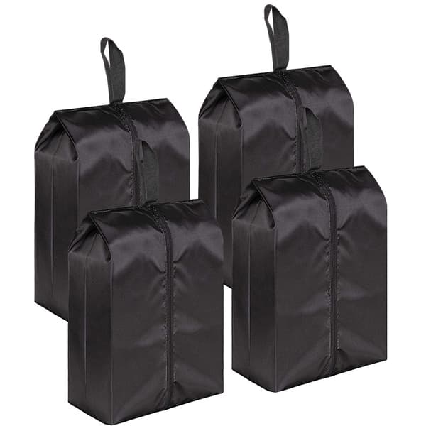 INF 4 Pack Transportable Skotøj Opbevaringsorganizer Essentials Opbevaringspose til rejser 37 x 23 cm
