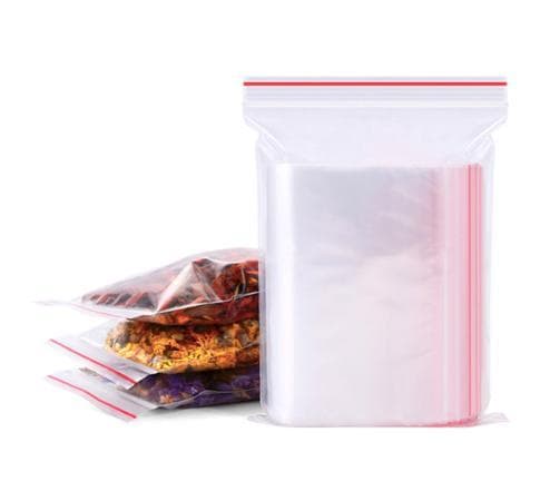 100-Pack Blixtlåspåsar Ziplock  Påsar 4x6cm