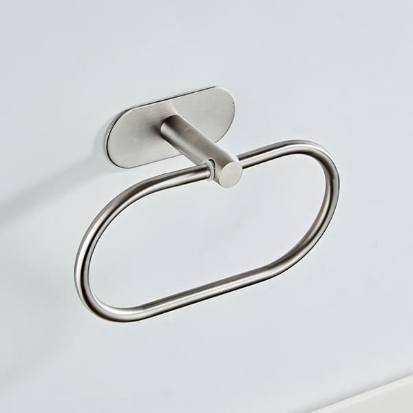INF Håndkleholder for baderomsring, rustfritt stål