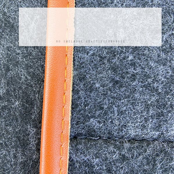 Huovasta säilytyspussi sängylle/sohvalle Musta