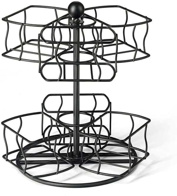INF Tepose Organizer, Kaffepose Spinning Karrusel med 6 rum