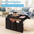 Miniatyrbild 1 av 4: Fjärrkontroll Organizer - Corrimao - 6 fickor - Oxford Tyg - Svart - 55x31 cm