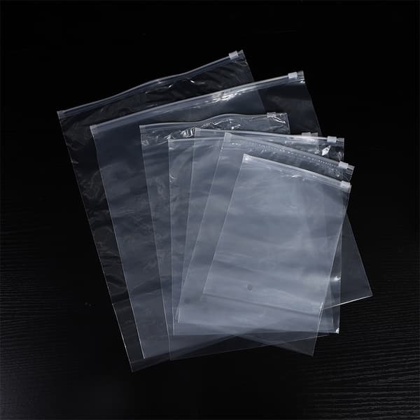 INF 50-Pack Multipurpose PE Transparent Ziplock Poser 0