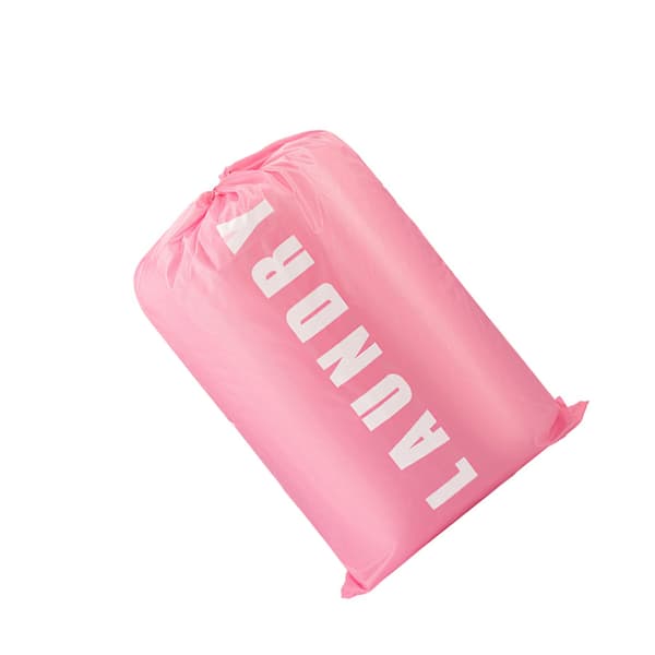 INF Snøre Beam Mouth Finishing Bag Vasketøjspose Opbevaringspose letters