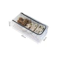 Miniatyrbild 2 av 4: INF Vit genomskinlig förvaringslåda PVC mesh tyg stålram box