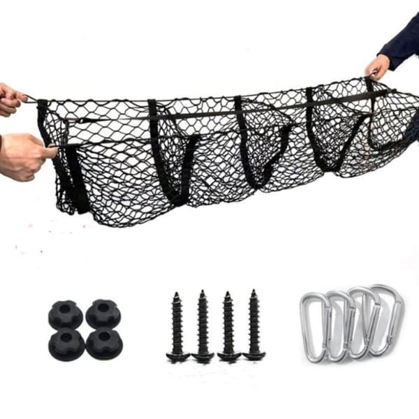 INF SUV Trunk Four Pocket Net Organizer