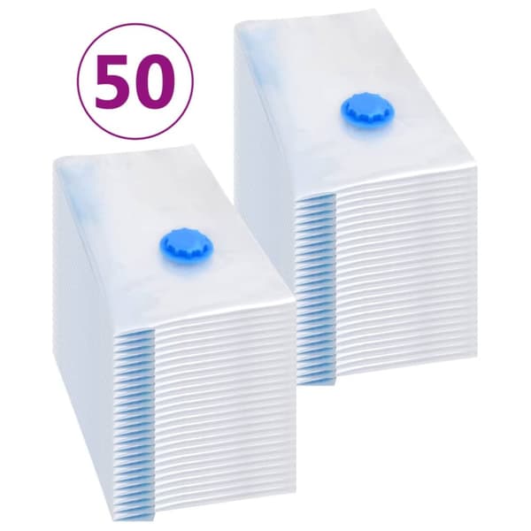 Vakuumposer til opbevaring af tøj 60x40 cm 50 stk. - Vakuumpose - Vakuumposer - Home & Living