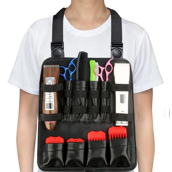 INF Profesjonell Hair Stylist Tool Bag, Chest Rigs Bag Vest