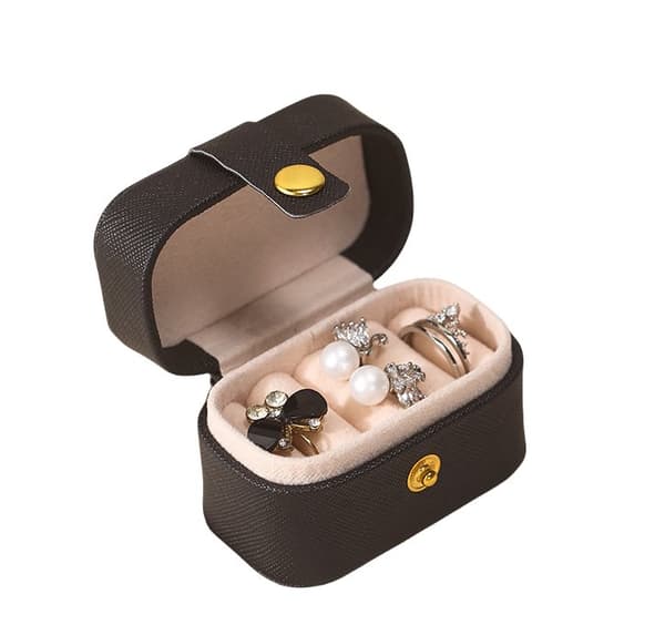 INF Mini PU læder ringæske