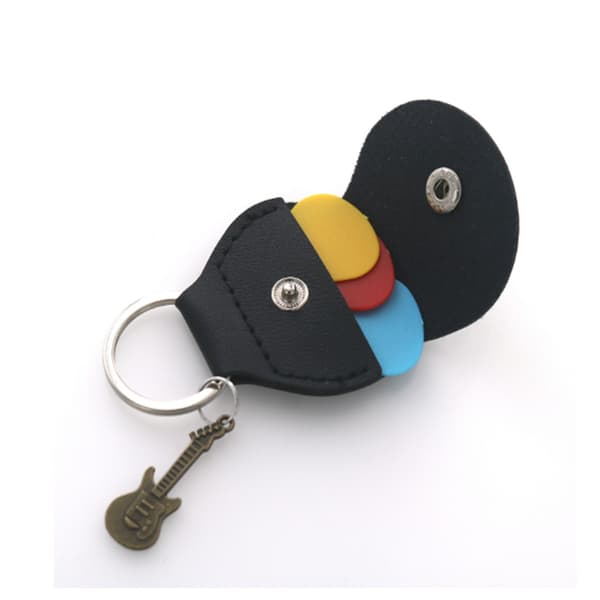 INF Guitar Pick Holder Bag med Vintage Charm
