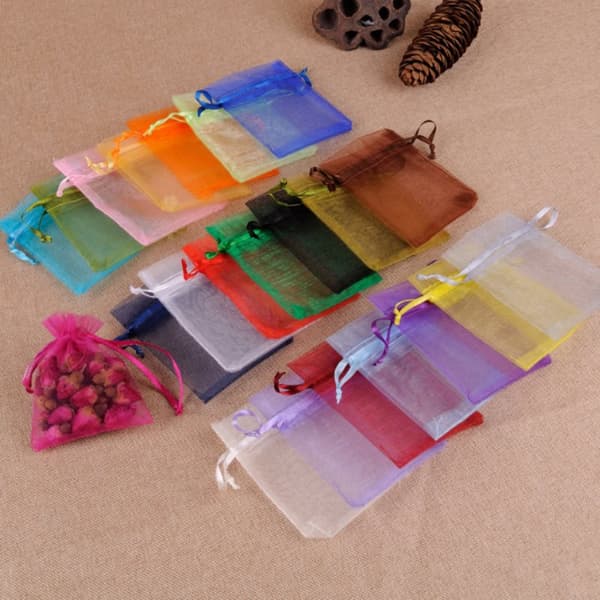 INF 100 Pack Koru Organza Laukut