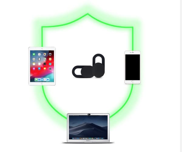 INF Webcam privatlivsbeskyttelse 8-pack