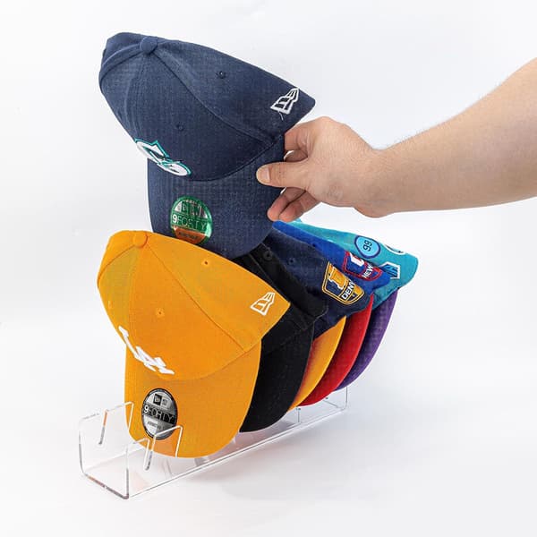 INF 2-Pack Baseball Cap Organizer, Hat Stativ oppbevaring for skapet