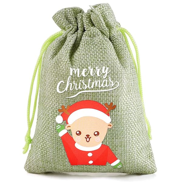 INF Jule jute gaveposer 15-Piece