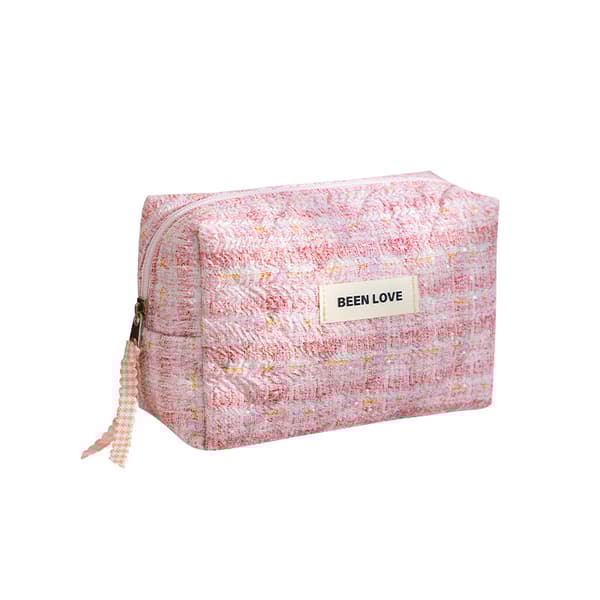 INF Brodert drømmekosmetikkveske Rosa