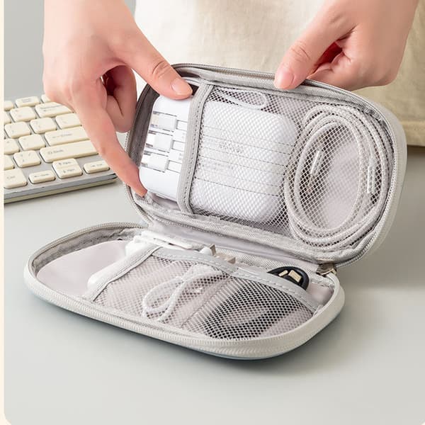 INF Electronics Organizer Taske til rejser - Sort