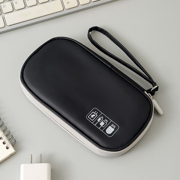 INF Electronics Organizer Taske til rejser - Sort