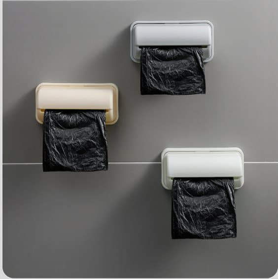 INF Vægmonteret affaldspose opbevaringsboks, stansefrit design
