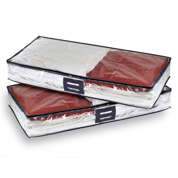 Förvaringsskydd 100 x 15 x 48 cm - set om 2