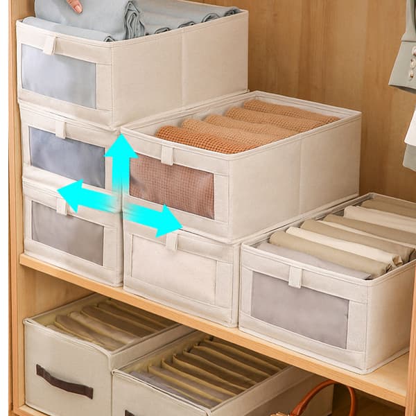 INF Beige Storage Bin