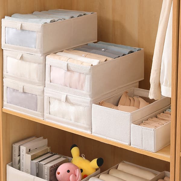 INF Beige Opbevaringsboks