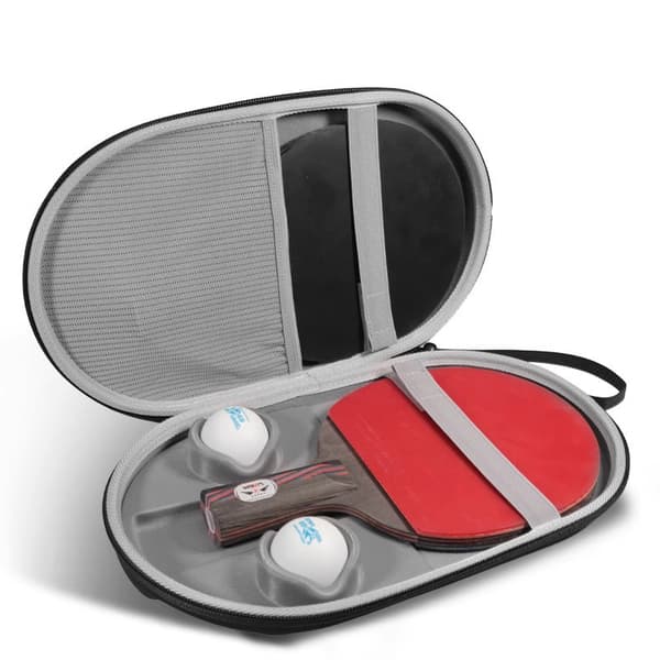 INF Bordtennisracket-etui, bærbar EVA-oppbevaringsboks for én racket