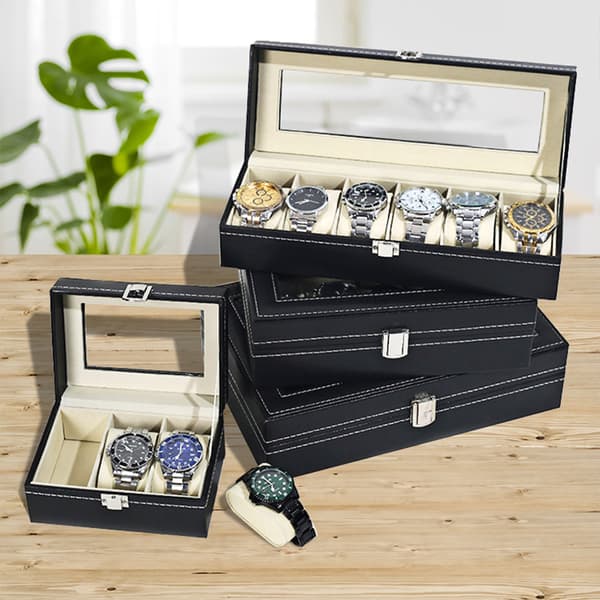 INF Lyxig klockbox med 10 platser