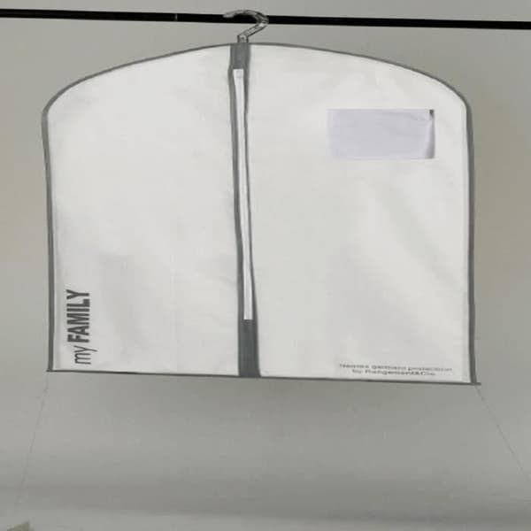 Kort vit WOS-housse 60x100 cm