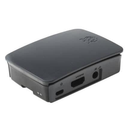 RASPBERRY PI Official Pi 3 Fodral - Svart plast