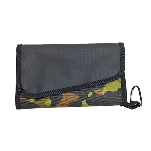 INF Camouflage Blå Fiskeveske - Oppbevaring for Agn og Sluker