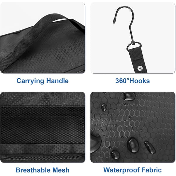 INF Foldable Travel Storage Bag Large Capacity Organizer Sort