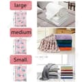 Miniatyrbild 2 av 4: TD® Vakuumförvaringspåse Kompressionskläder Dammsugare Stor Quilt Resa Pumpskydd med stor kapacitet Blixtlåsöra