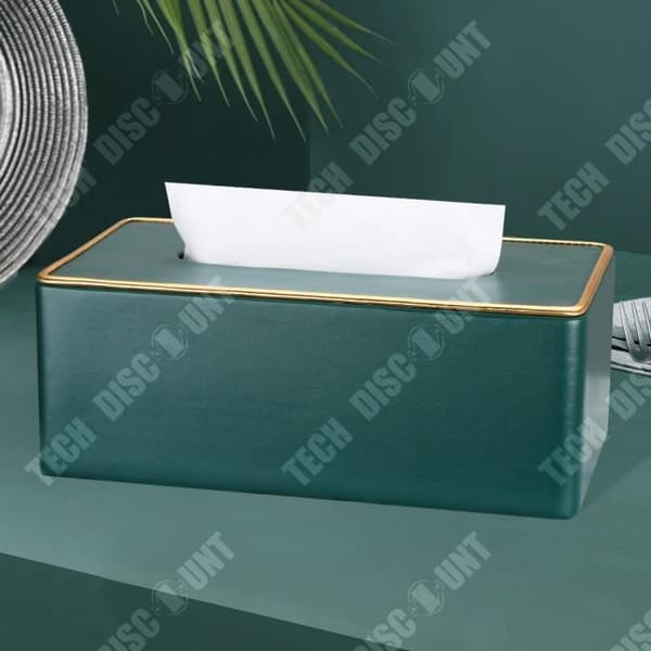 TD® Pump Box Nostalgisk Tissue Box Mörkgrön Stor Tissue Box Phnom Penh Hotel Restaurant Servettlåda