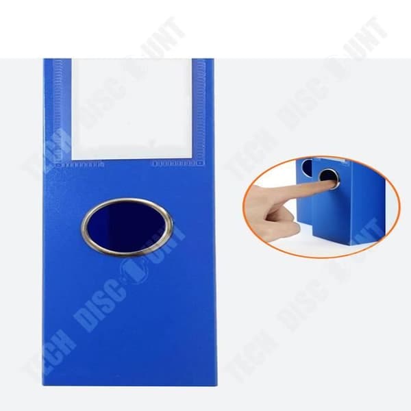 TD® Filväska kontorsmateriel pp plast filbox A4 förvaringsbox databox enkel pi box