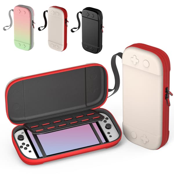 INF Kompakt Resväska för Nintendo Switch 2 Beige