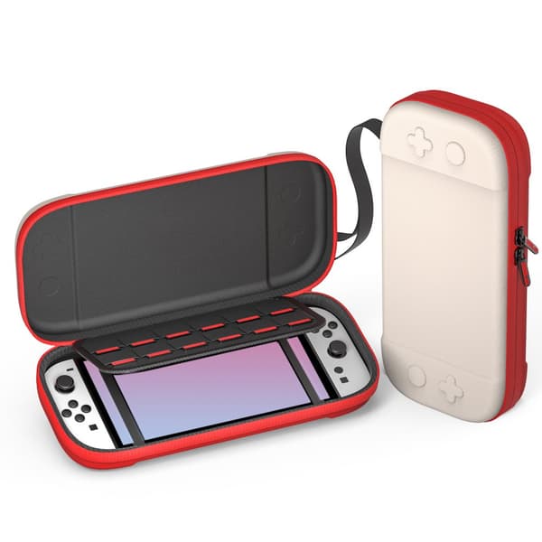 INF Kompakt Resväska för Nintendo Switch 2 Beige