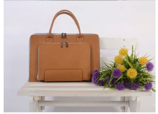 INF Minimalistisk Filt Laptop Taske: Ridsefast & Stilfuld