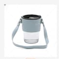 Miniatyrbild 1 av 2: INF Stilfull PU-läderärm för 400 ml kaffe/te Blå