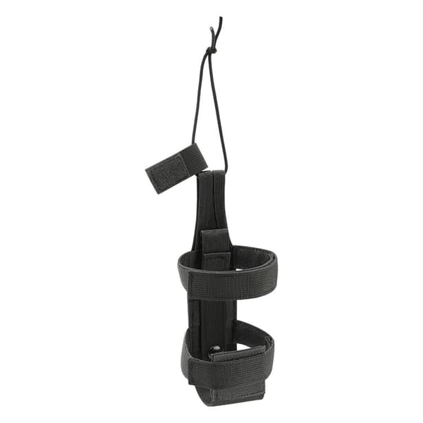 INF Taktisk justerbar vannflaskepose - Svart nylon
