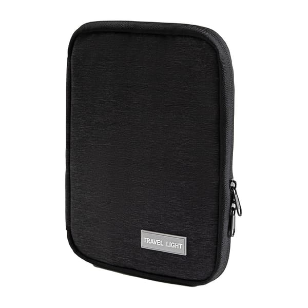 INF Elegant 2-i-1 digitalt organiseringsetui for iPad og tilbehør Sort