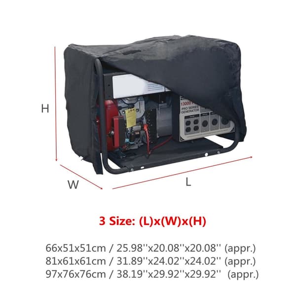 INF Generator Cover Værbestandig Beskyttelse L