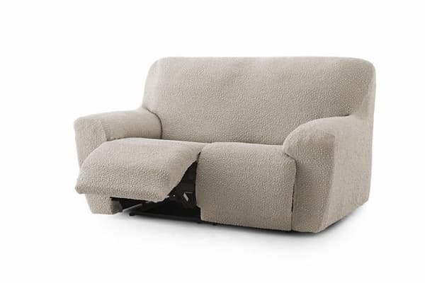 Förvaringsöverdrag - Eysa vakuumöverdrag - F929170 - 3D Sofföverdrag, Ecru, 2 platser