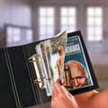 Miniatyrbild 2 av 4: Förvaringspaket: 100 DVD-fodral och 4 pärmar - 3L