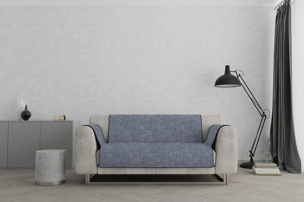 Förvaringsfodral - Komfort vakuumfodral - CD-COMFORT- BLU SCURO -2P - Halkfritt sofffodral