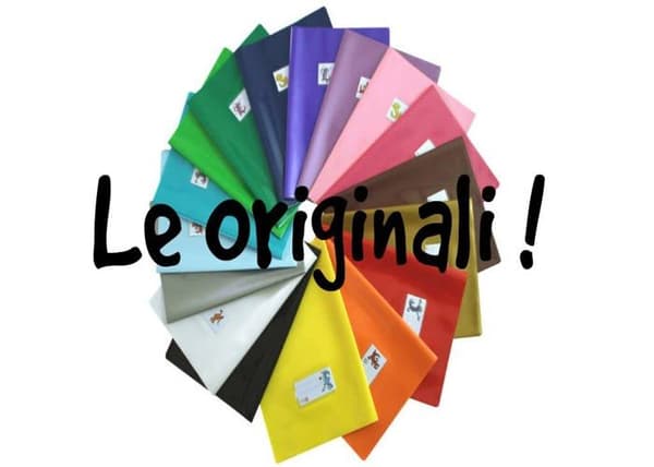 Förvaringsfodral - skydd Colorosa - ColourShield - A4 anteckningsbok omslag, vit
