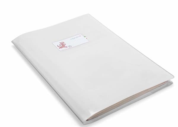 Förvaringsfodral - skydd Colorosa - ColourShield - A4 anteckningsbok omslag, vit