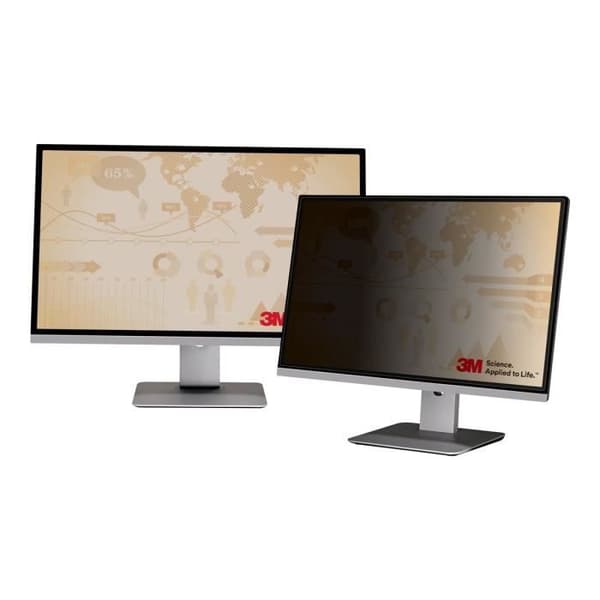 Sekretessfilter för 3M-skärm - svart - 49" Svart