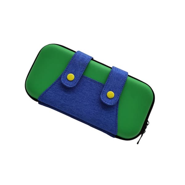 INF Nintendo Lite-deksel - Mario Edition Beskyttende Hardt Skall Grønn