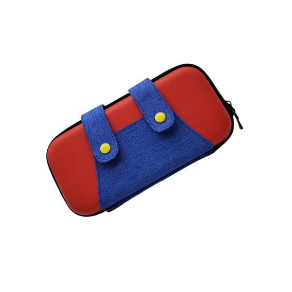 INF Nintendo Lite-deksel - Mario Edition Beskyttende Hardt Skall Rød