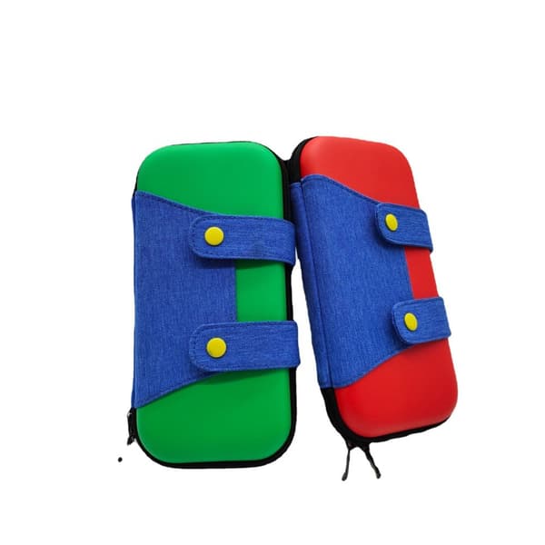 INF Nintendo Lite-deksel - Mario Edition Beskyttende Hardt Skall Rød